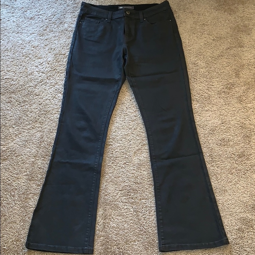 Levi Strauss Cotton Coated Black Jeans